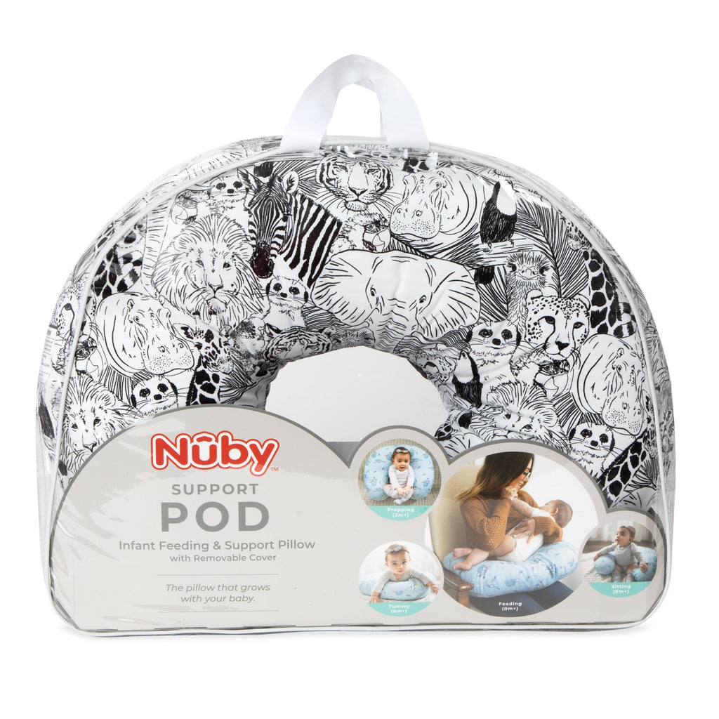 Support Pod Feeding & Nursing Pillow with Cover